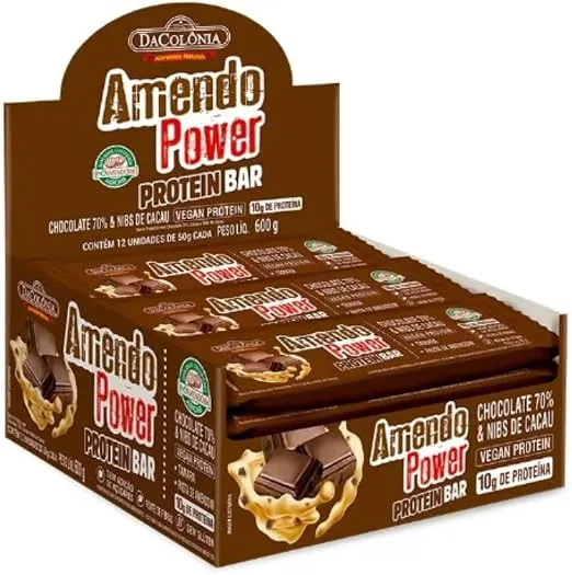 DaColonia Amendo Power Chocolate 70% & Nibs