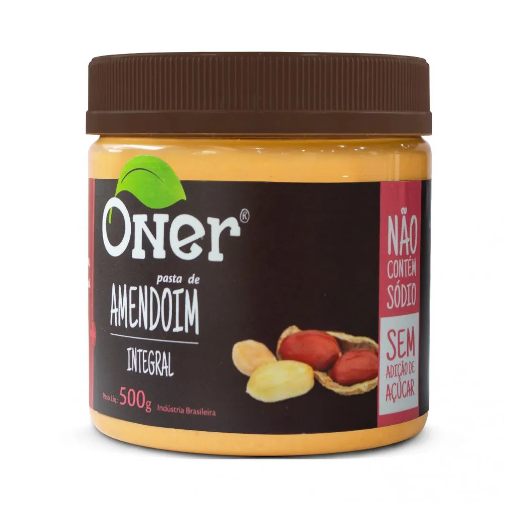 Oner Pasta de Amendoim Integral