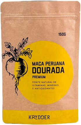 Maca Peruana Krydder Dourada Premium Gelatinizada