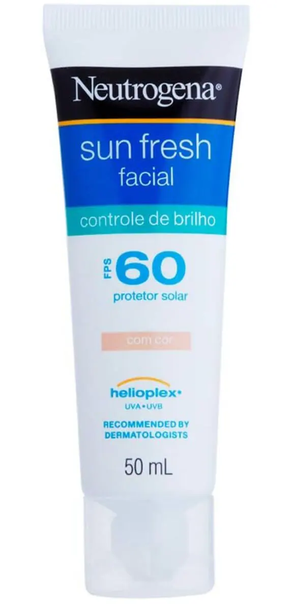 Protetor Solar Neutrogena Sun Fresh Facial Controle de Brilho