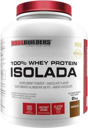 Whey Isolado Body Builders Whey Protein 100% Isolada