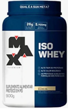 Whey Isolado Max Titanium Iso Whey